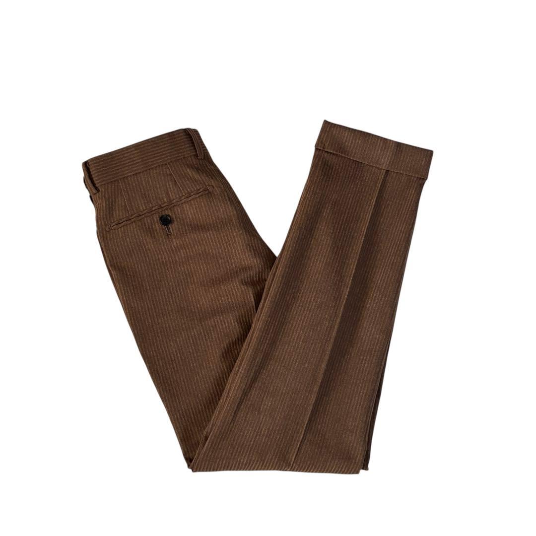 【極美品】スーツセレクト マルゾット ダブル セットアップ ブラウン Y5