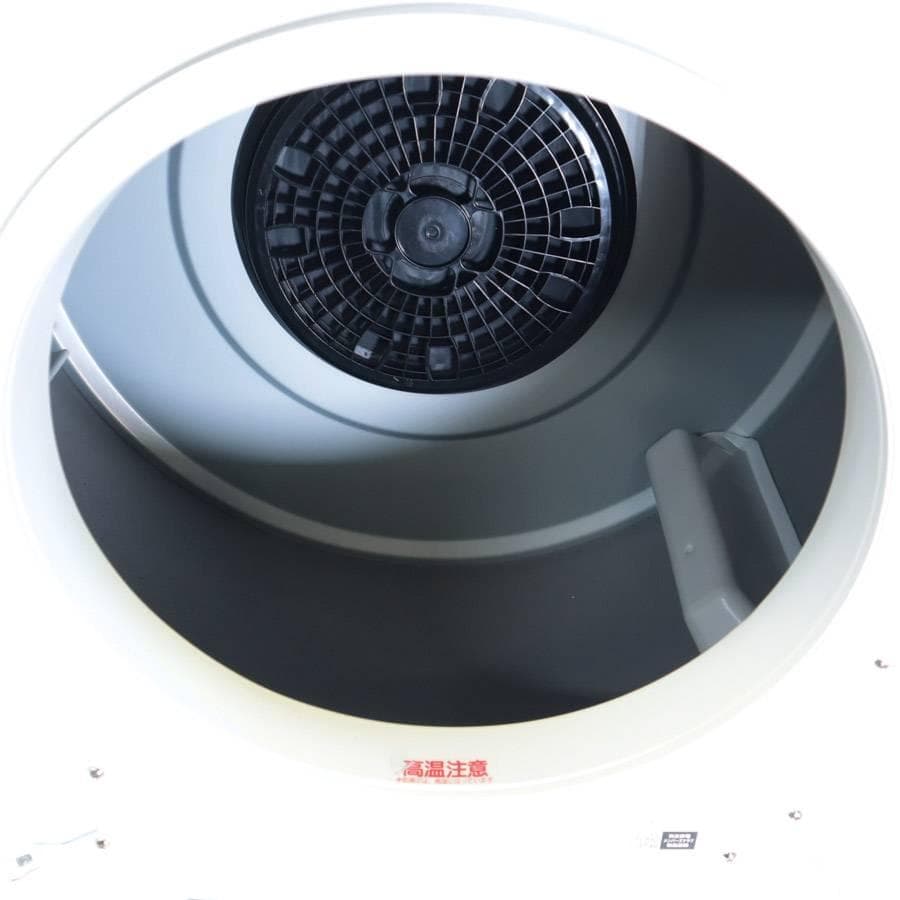 22年製 動作品 日立 4.0kg 衣類乾燥機 DE-N40WX 取扱説明書付き