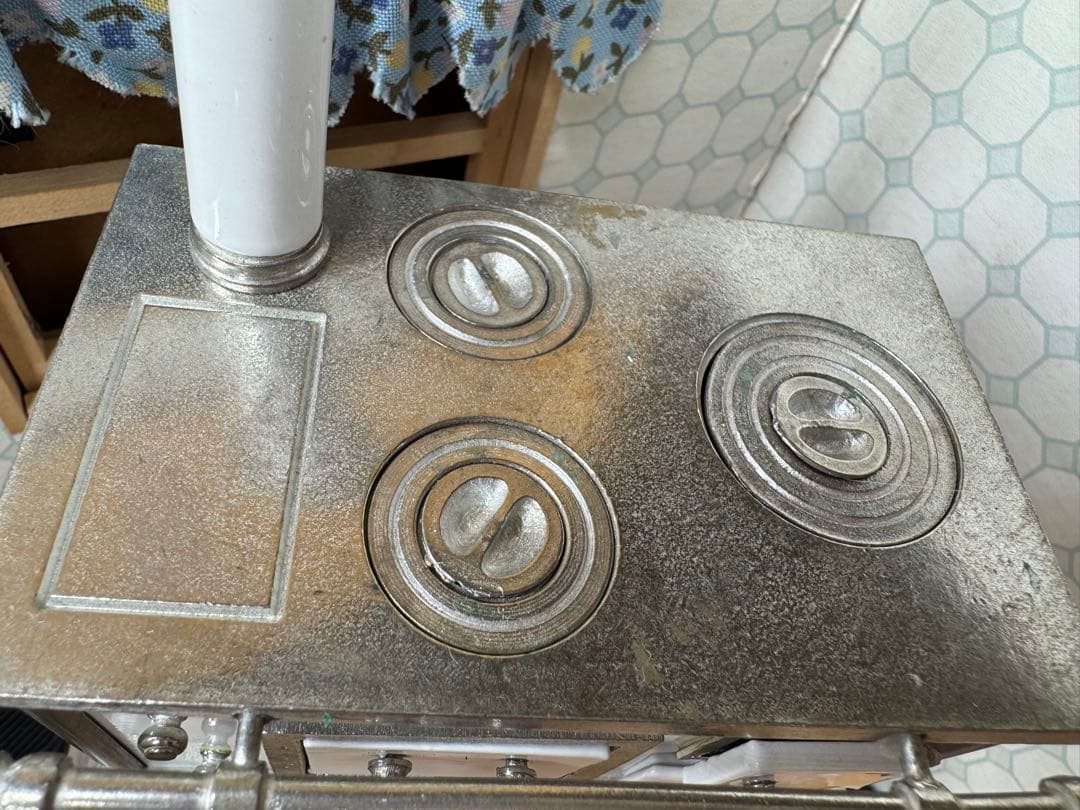 1:12 ドラクーン　ドイツ　ドールハウス　キッチン　コンロ