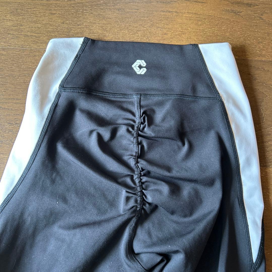 25/7購入完売品CRONOS ブラック/ホワイト レギンス