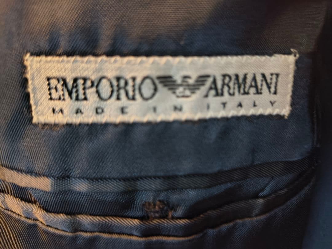 ラ*イ様 Emporio Armani ウールコート メンズ　サイズ48