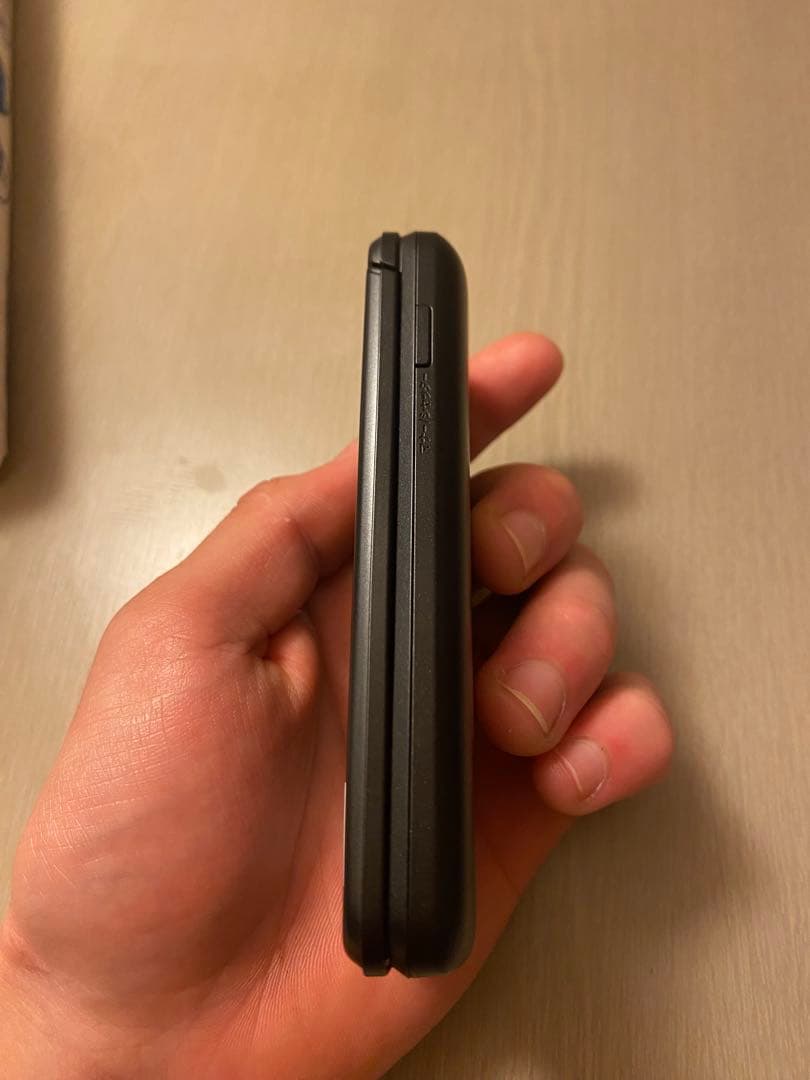 DIGNO 折りたたみ式 ブラック PHS本体 SIM フリ-