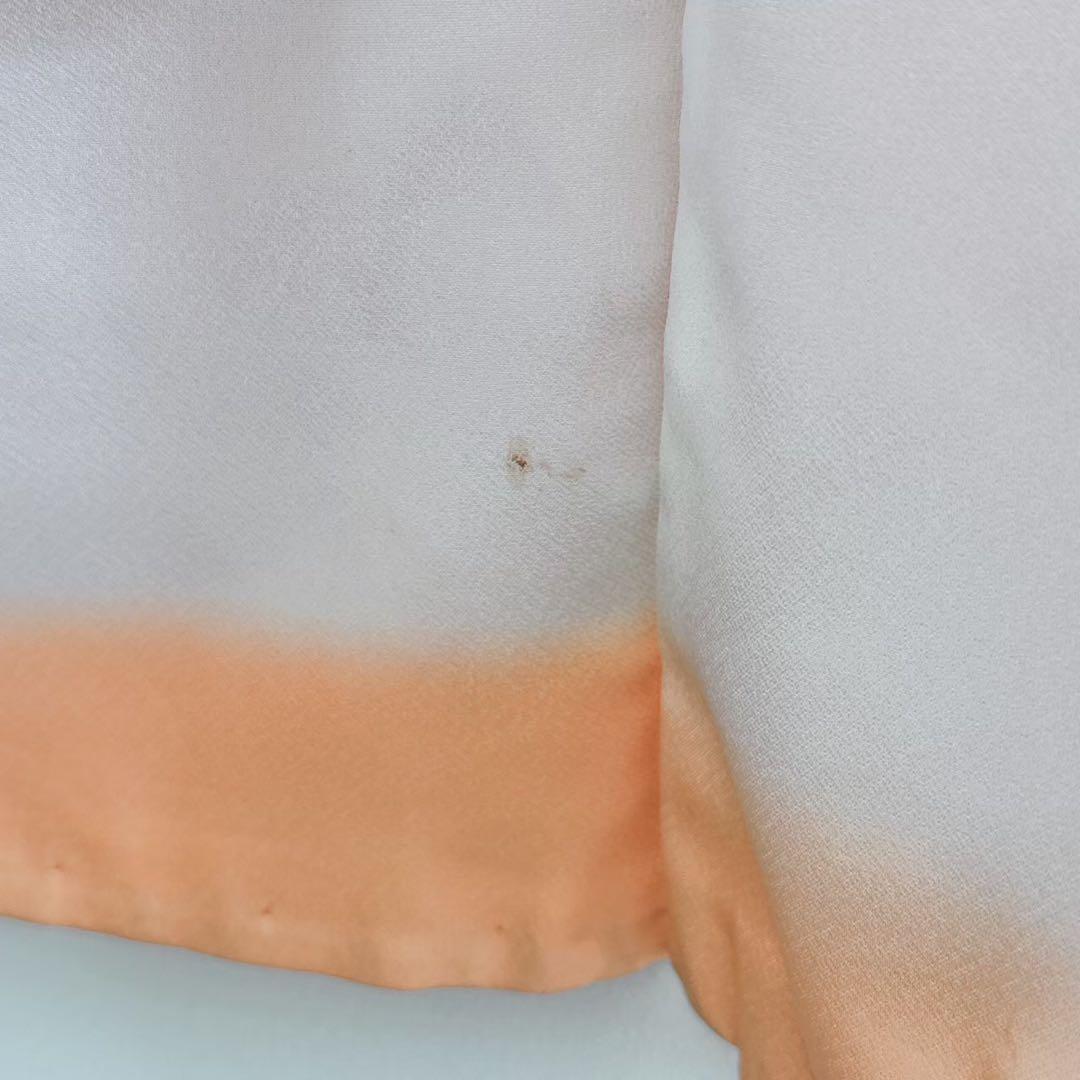 フルセット　七五三　７歳女の子　赤地梅毬　緑地袋帯　鼓　長襦袢付　小物7086