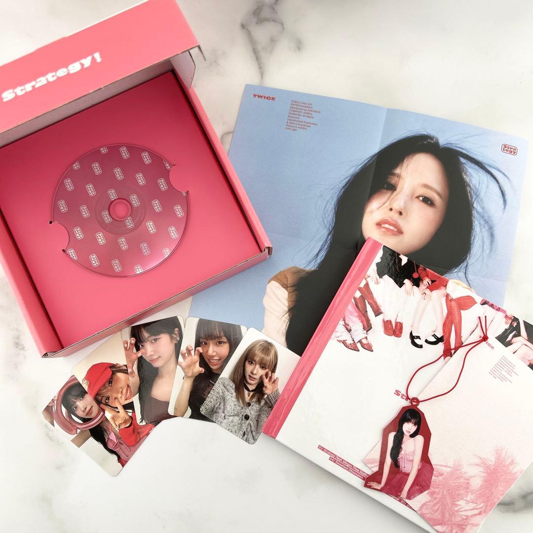 【直筆サイン入り】 TWICE STRATEGY STEP 2 ver アルバム