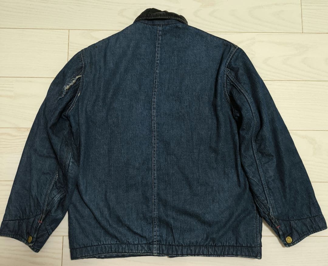 【ヴィンテージ】BLUE WING デニムカバーオール ブランケット付