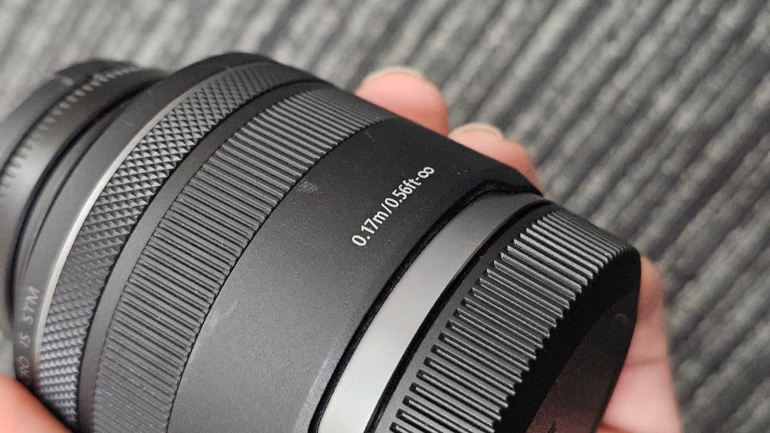 Canon RF 35mm F1.8 MACRO IS STM +プロテクター付