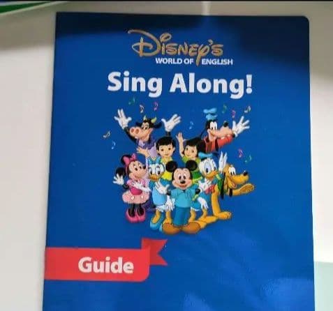 ワールドファミリーディズニー教材シングアロングセット