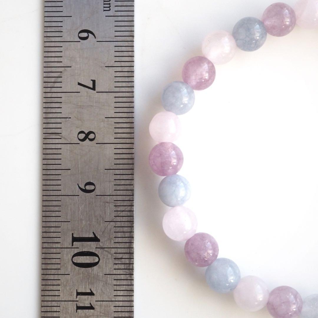 【❣️蘭❣️】ルビー翡翠のゴムブレスレット