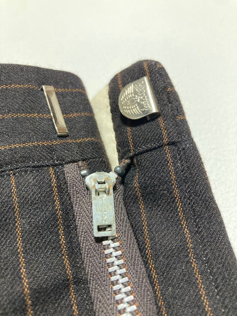 着画有り 60s vintage 昭和 スーツ セットアップ ダブル ウール