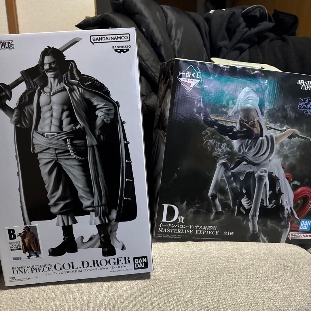 ワンピース1番くじロジャー&イーザンバロン・V・ナス寿郎聖