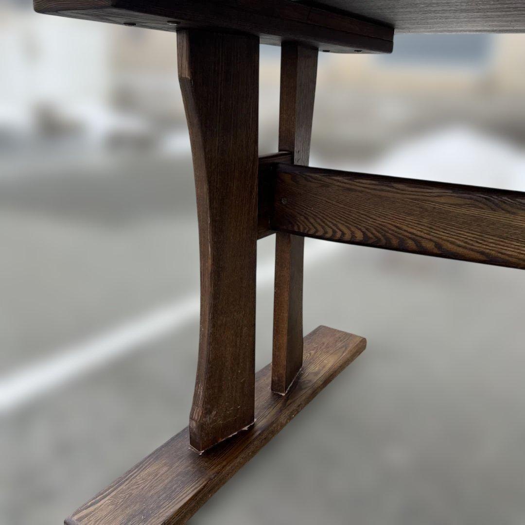 ニトリ　ダイニングテーブル　木製　木目調　インテリア　ダイニング　机　テーブル