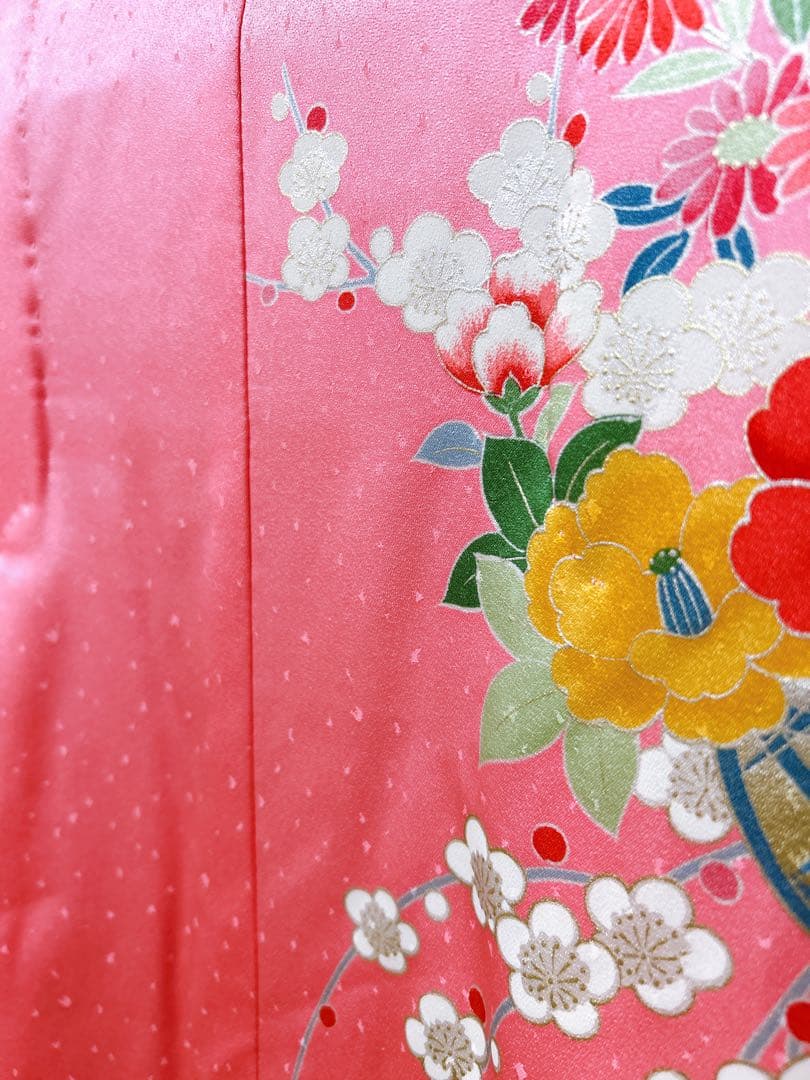 本格正絹♡七五三　7歳　フルセット　一式　ピンク