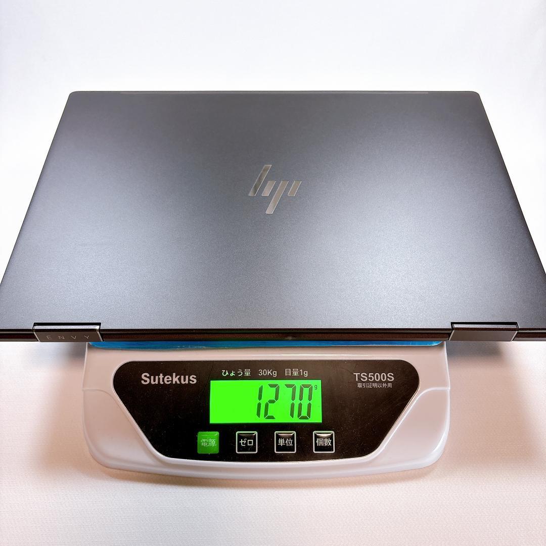 【バッテリー100％】hp Envy x360 2in1 タッチ高級機 _722