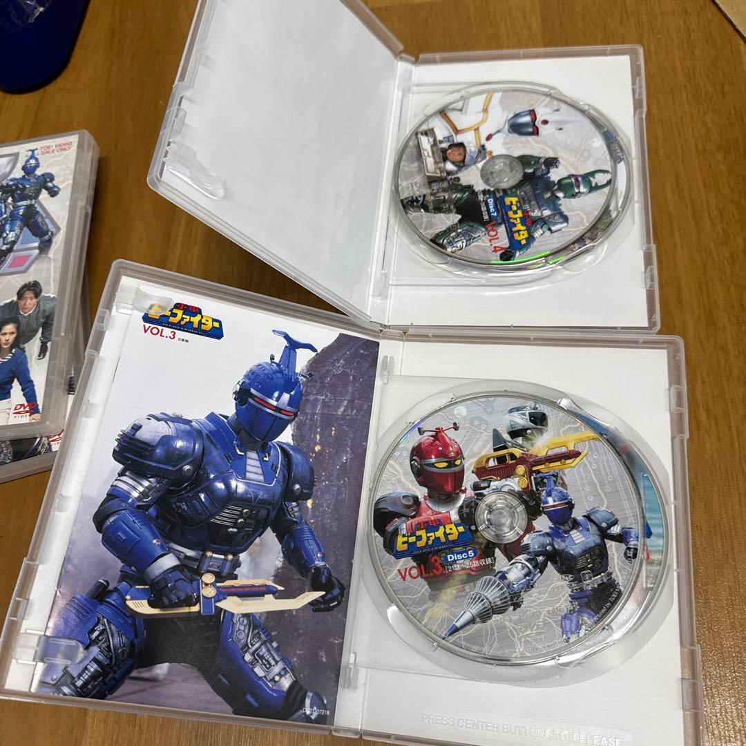 重甲 ビーファイター/ビーファイターカブト DVD まとめ売り 不揃い ジャンク