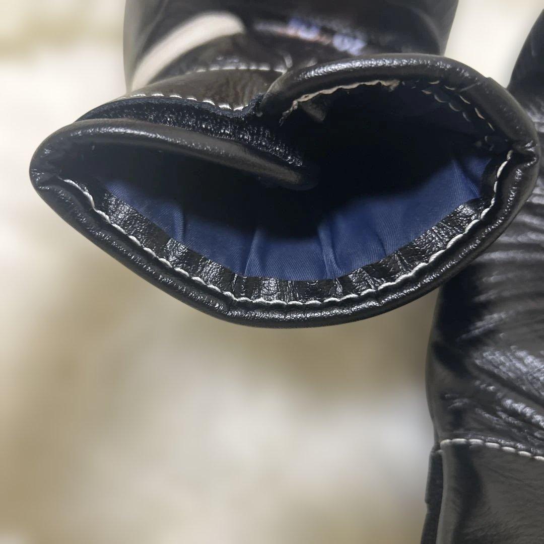 【極美品】winning ボクシンググローブ 10oz 黒 MS-300B