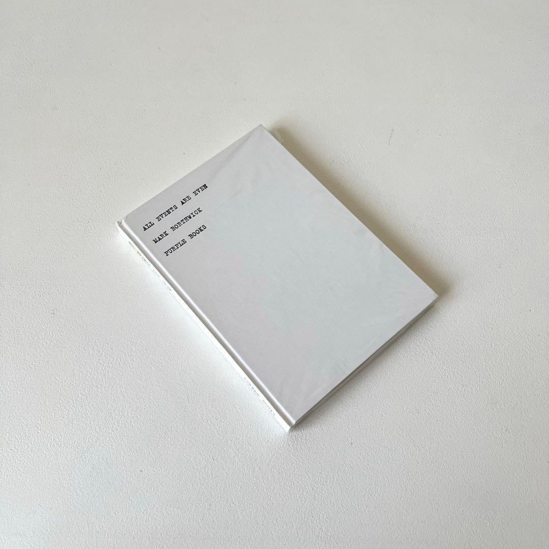 【新品】Mark Borthwick 「all events are even」