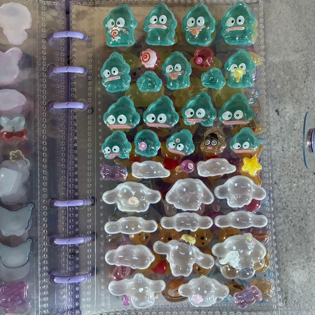 箱入り❤️プレゼントラッピング済❤️シール帳完成品A6サイズ13ページ＋レフィル５枚