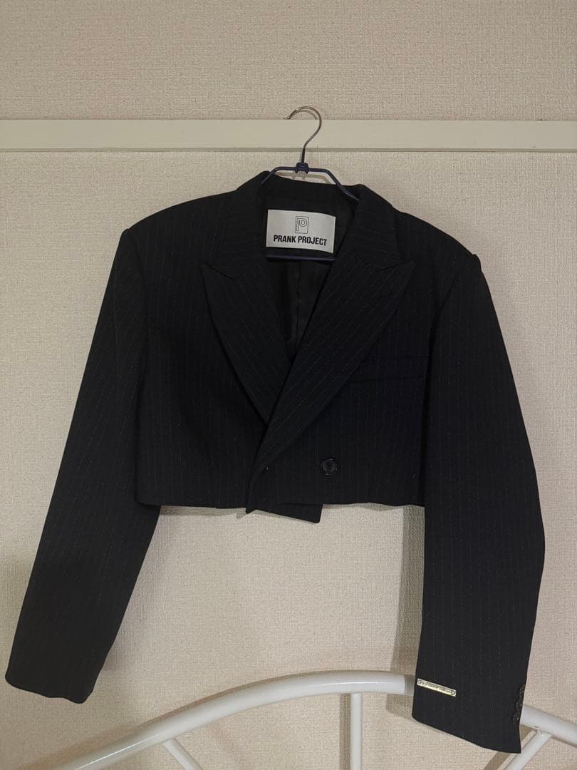 PRANK PROJECT テックツイードクロップドショートジャケット