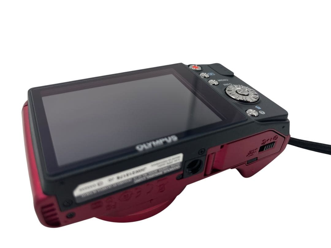 OLYMPUS SZ-14 デジタルカメラ レッド デジカメ オリンパス 24倍