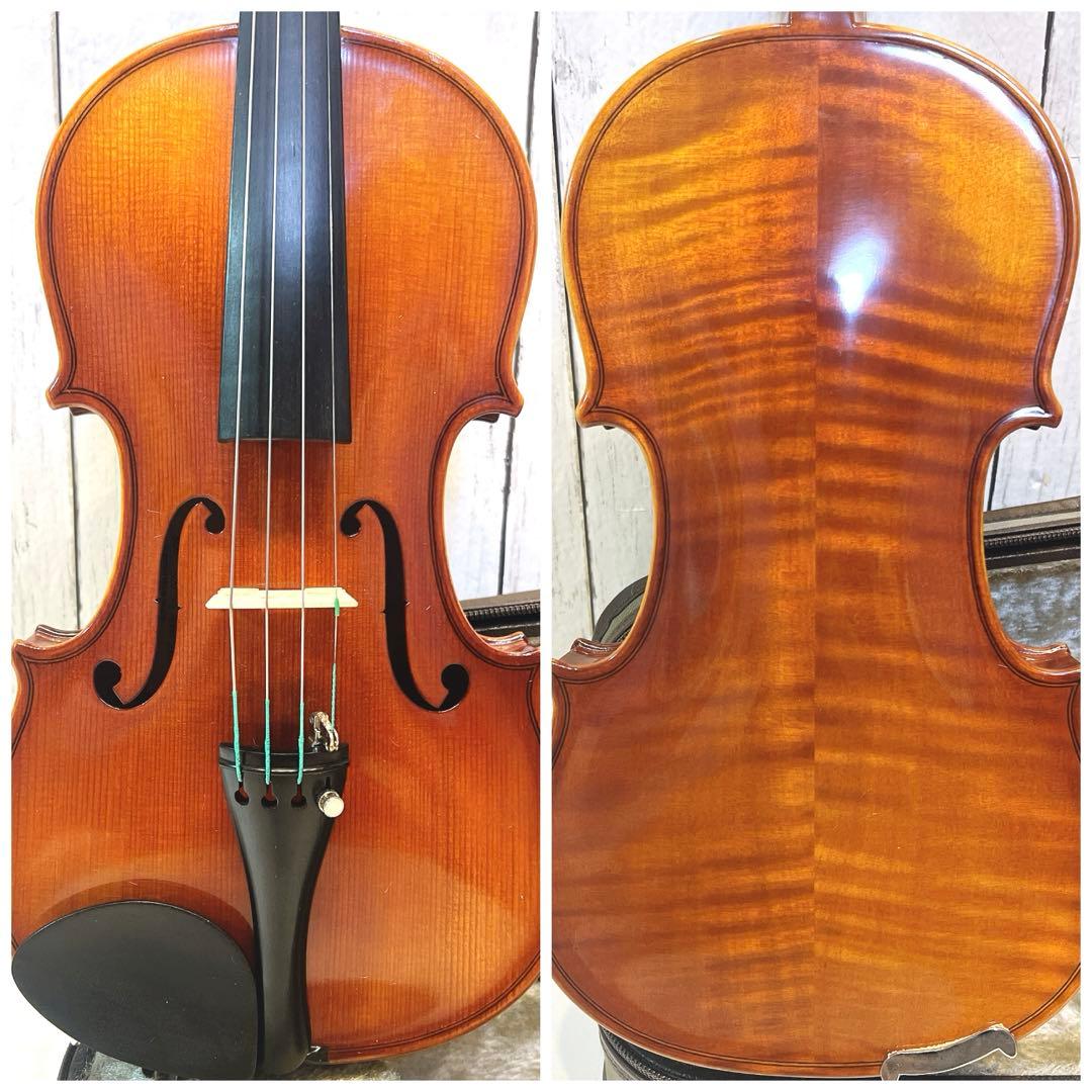 【極美品】SUZUKI NO.300 1/2 バイオリン 2002年製　美虎杢