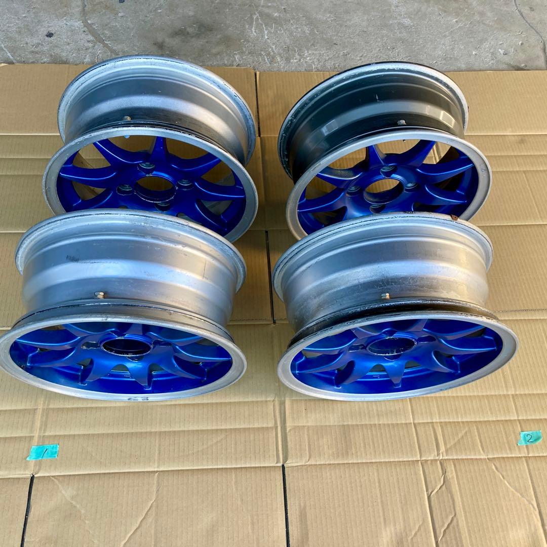 【青い靴】 ブリジストン R-SPOKE2 6J 14インチ AE86 旧車