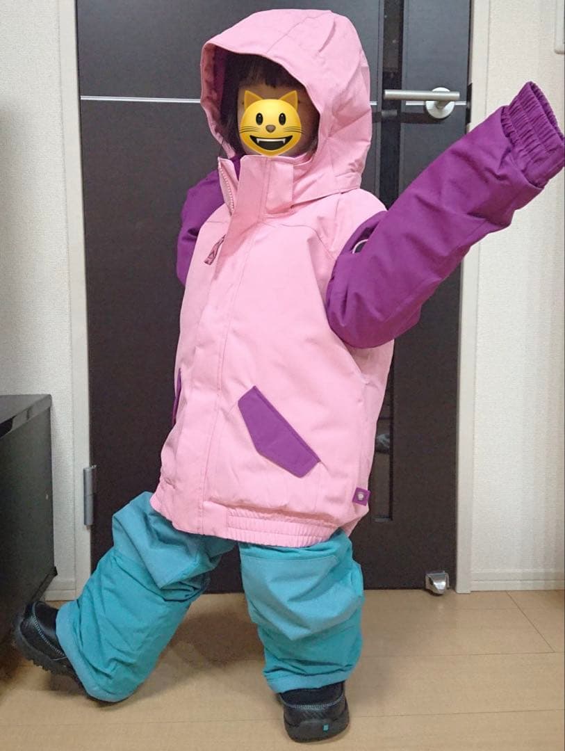 Burton キッズ　スノーウェアセット　5/6 110㎝