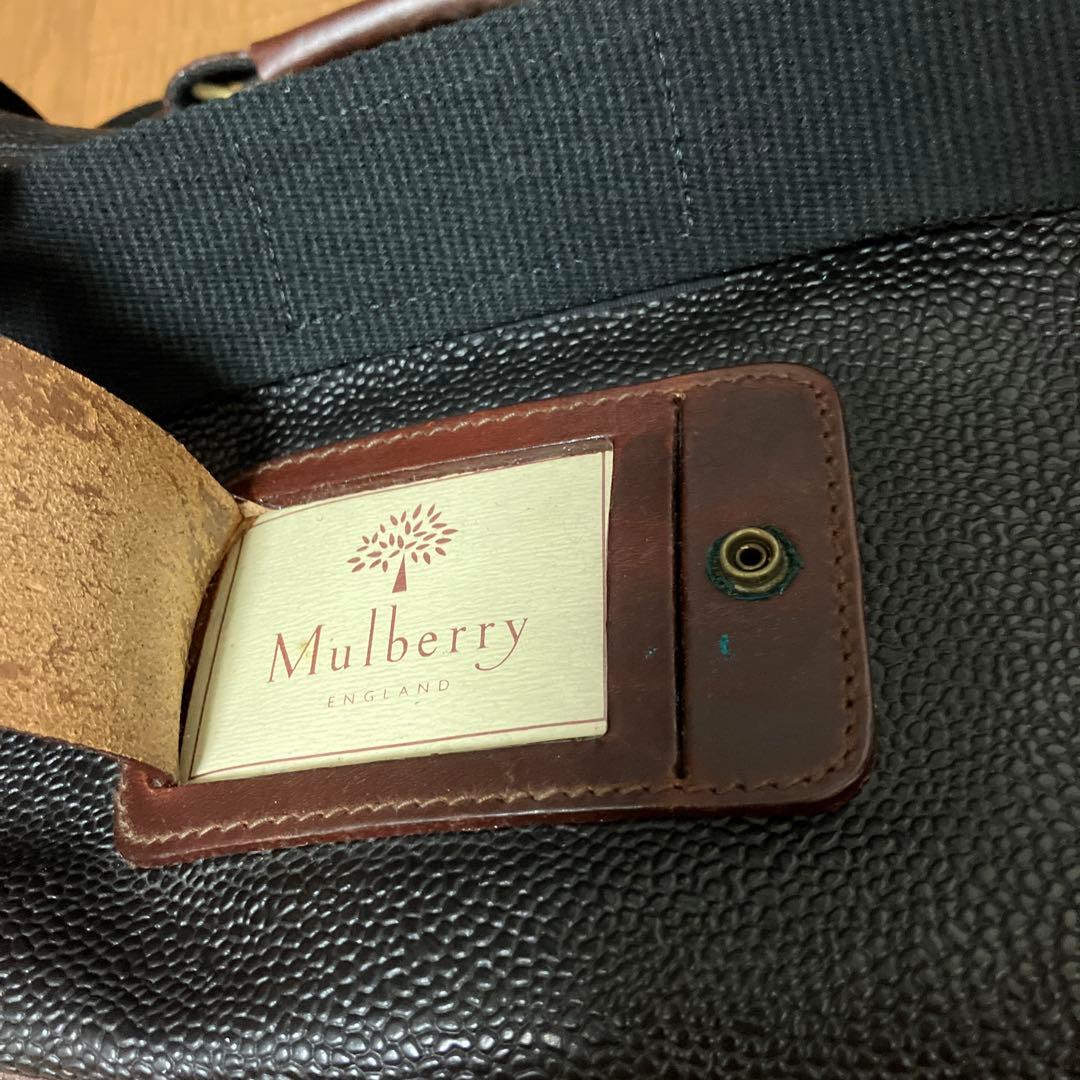 【ジャンク】Mulberry マルベリー ボストンバッグ