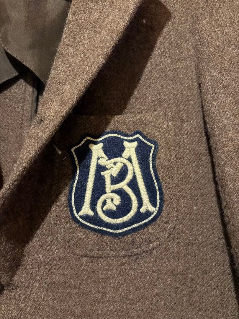 MADISON BLUE　ウールブレザー　金ボタン　ワッペン