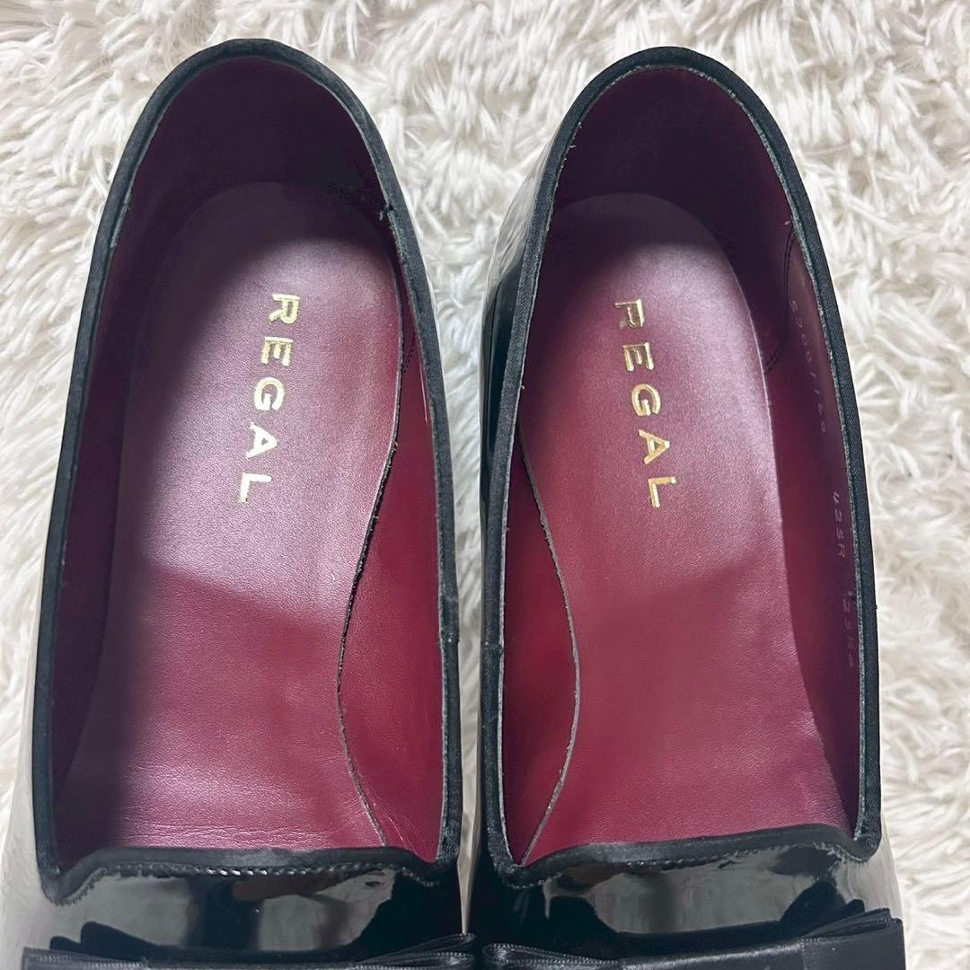 ⭐️未使用級⭐️　リーガル　オペラシューズ　リボン　ドレスシューズ　ブラック