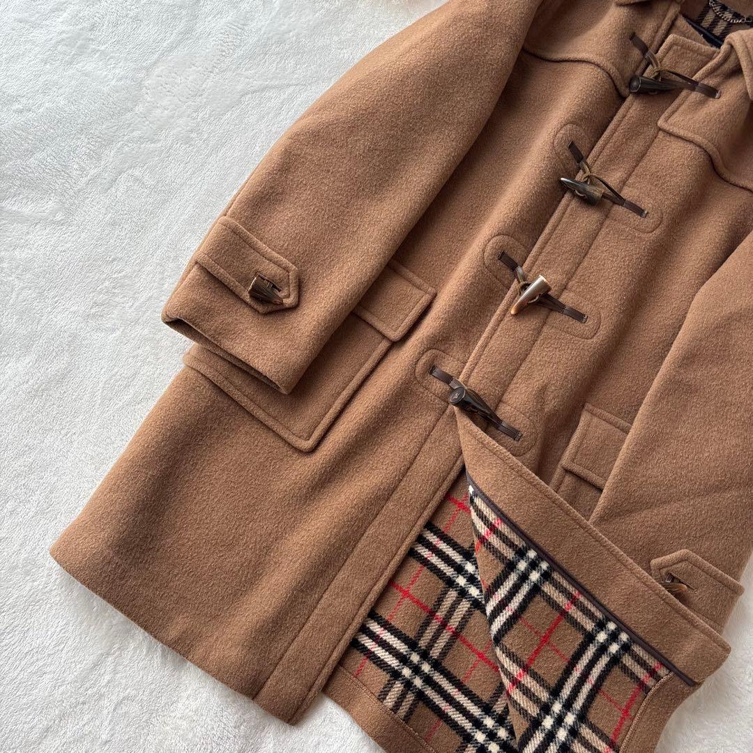 【英国製】Burberrys バーバリー 裏地ノバチェック柄 ダッフルコート
