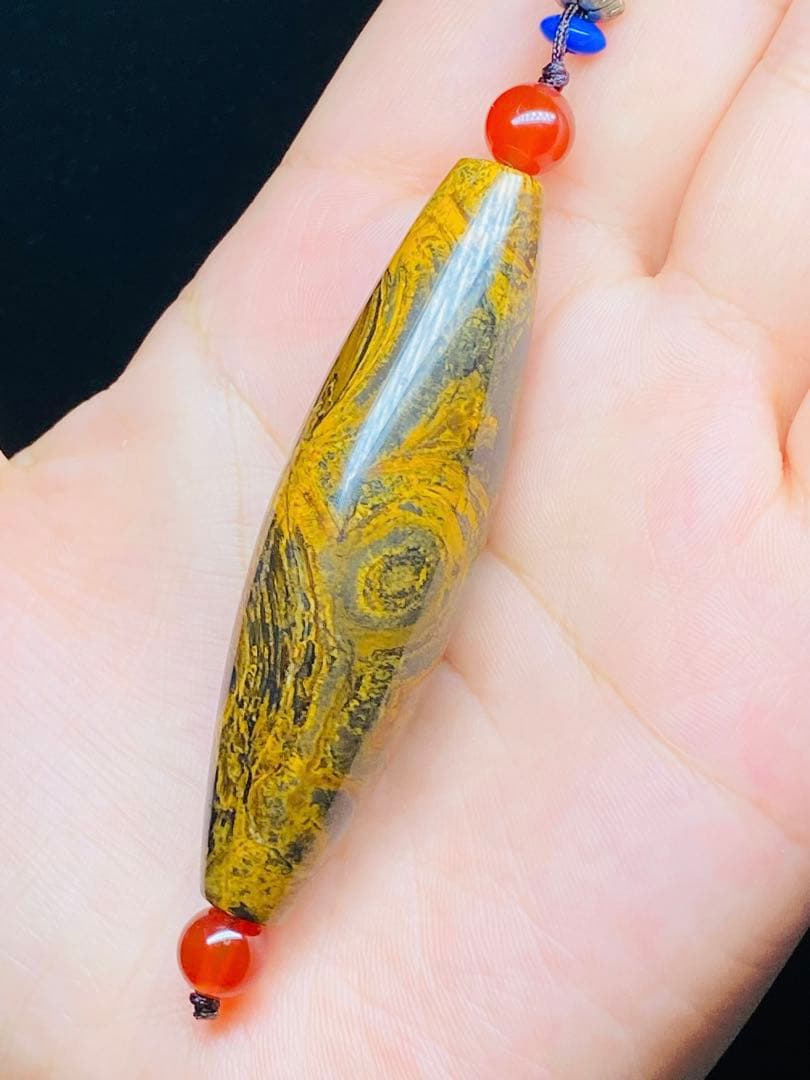 老天珠 ニ龍眼天珠 老鉱天珠 蒙天珠 天珠 自然に作られた天眼 凄まじいパワー