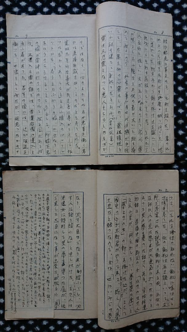 12冊 戦前民俗学論考原稿『雷に就いての12篇』民間伝承 民俗学 柳田国男 気象