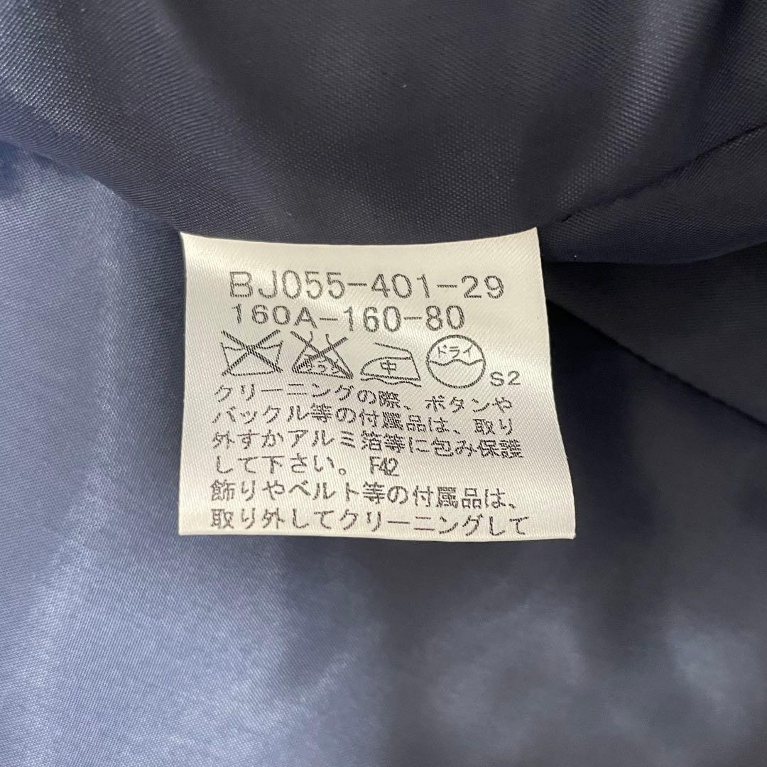【美品】BURBERRY ネイビー ブレザー ジャケット 160A