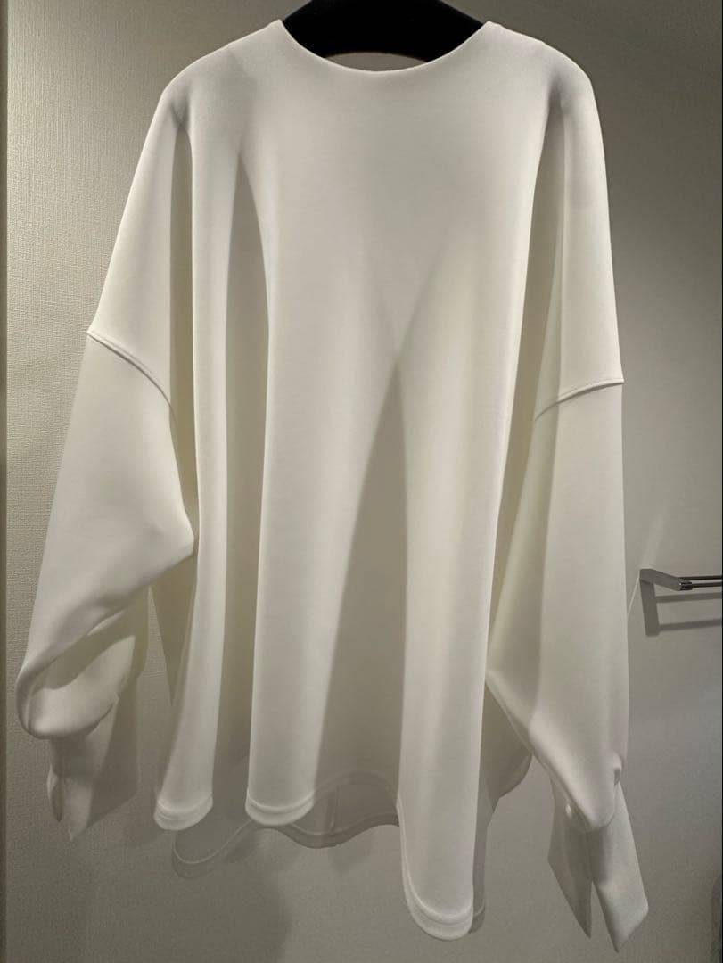 ダンボールポンチョプルオーバー　リブドロワ