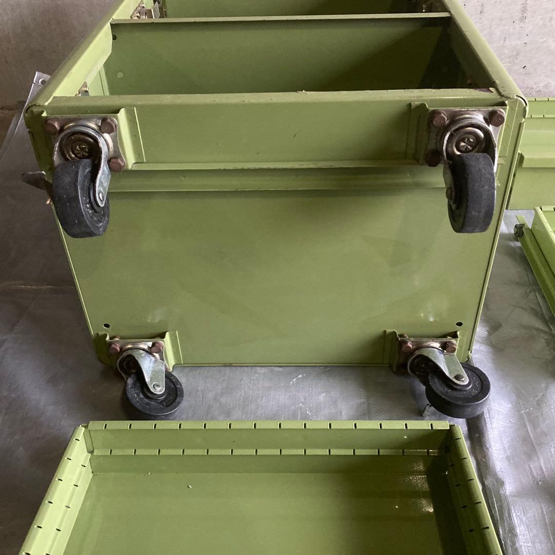 MERIX 濱田プレス工藝 ツールワゴン カート 工具入れ 引出し キャスター付