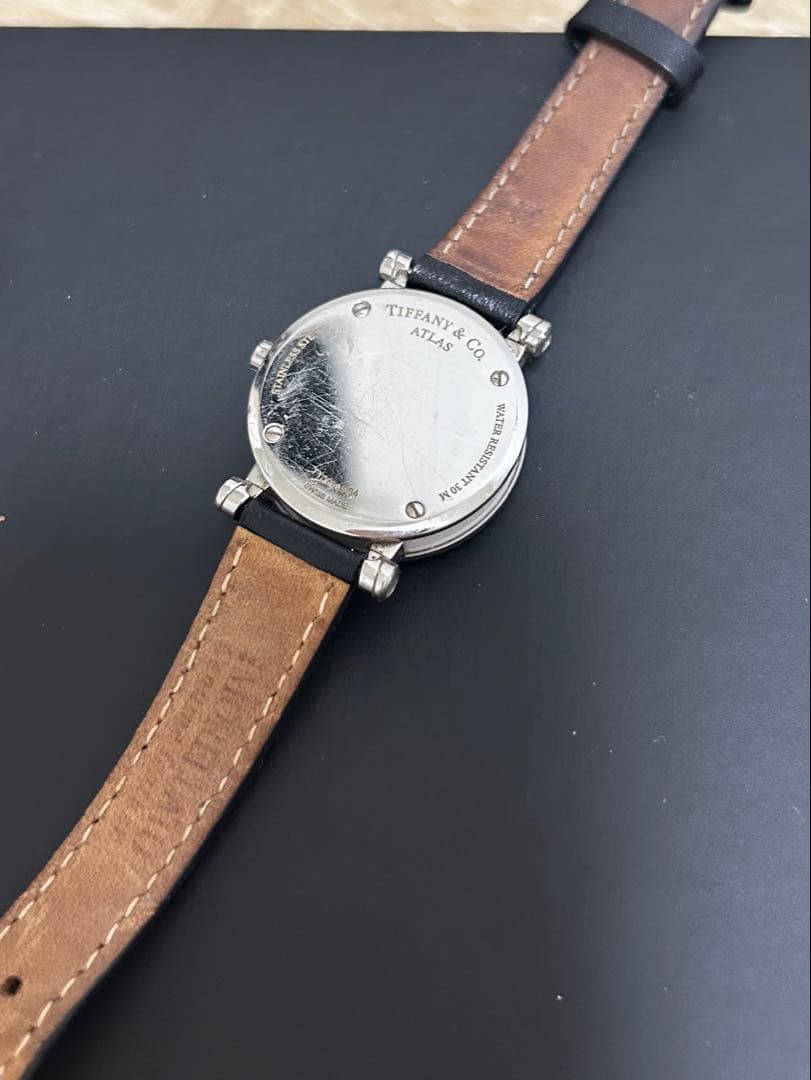 【訳ありジャンク品】Tiffany & Co. シルバー 時計