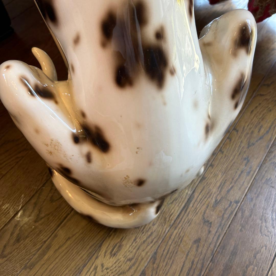 △ 犬　置物　陶器　インテリア　オブジェ　豪華