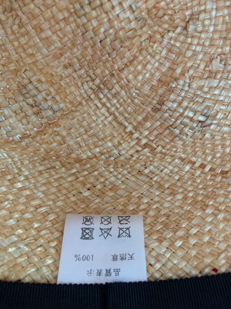 新品未使用　KENT BREAD HAT 麦わらチェリーパイハット