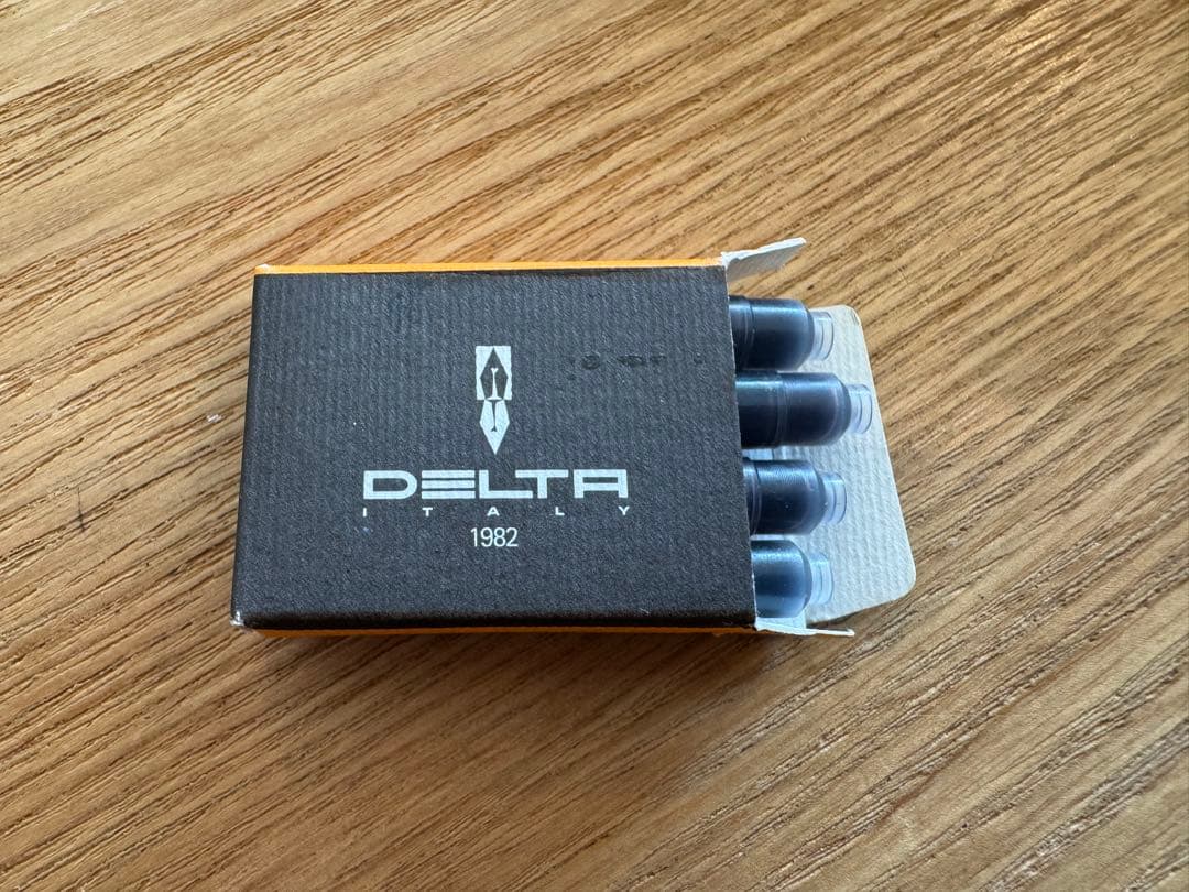 DELTA Via Veneto 14K585 未使用 付属品完備 イタリア製