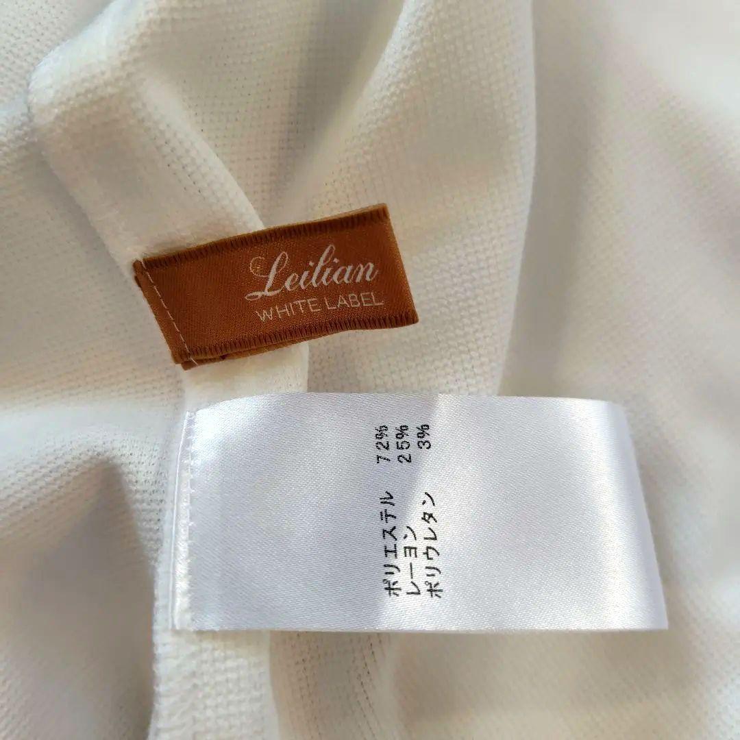 レリアン ノーカラー・バルーンスリーブジャケットコクーン11L