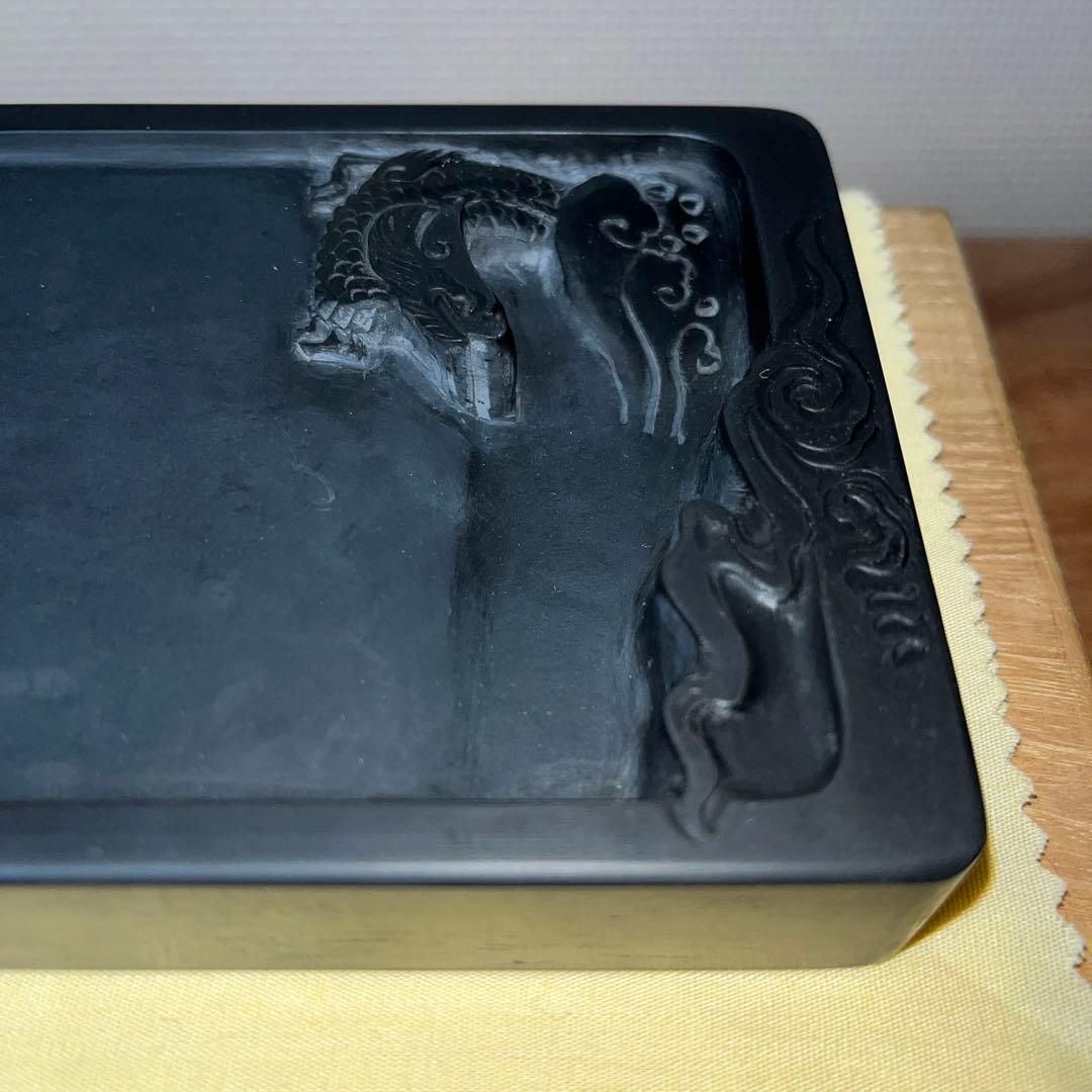 ⭕️雨端硯　竜雲硯　12代　雨宮弥兵衛　新品未使用美品　特殊研　高額　女性好み作品