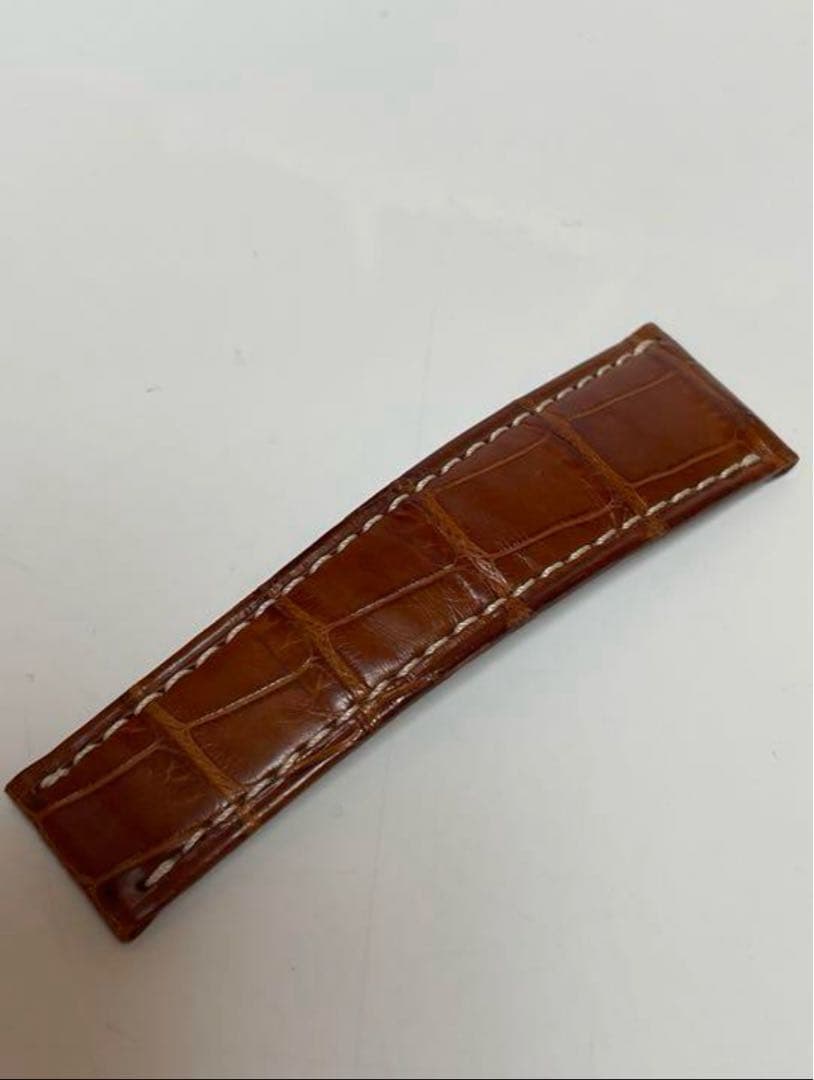 ロレックス　純正革ベルト　デイトナ用　ブラウン　クロコ