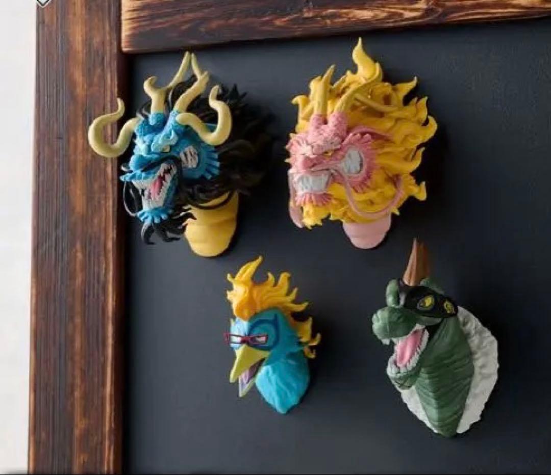 一番くじワンピース　ガンフォール&ヘッドマグネット1点