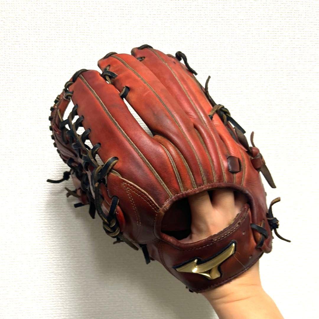 1009 ミズノ グローバルエリート 型良 硬式 外野手用グローブ 左投げ