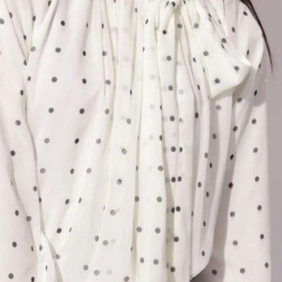 隼人マキ 様 ブラウス Sドット