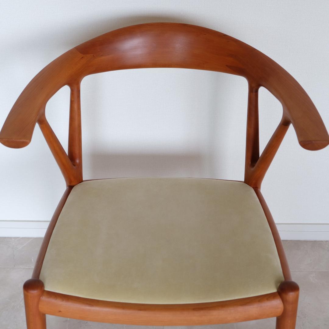 k*2様 【美品｜メンテ済み】Vチェア　家具蔵（KAGURA）　チェリー材②