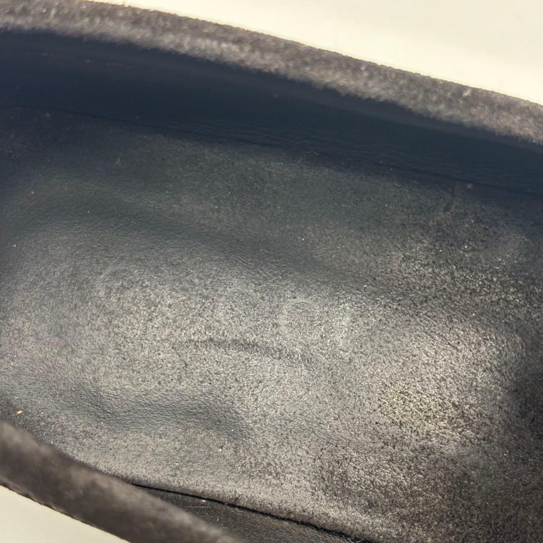 GUCCI グッチ ホースビット スエード ローファー ブラック 約24.5㎝