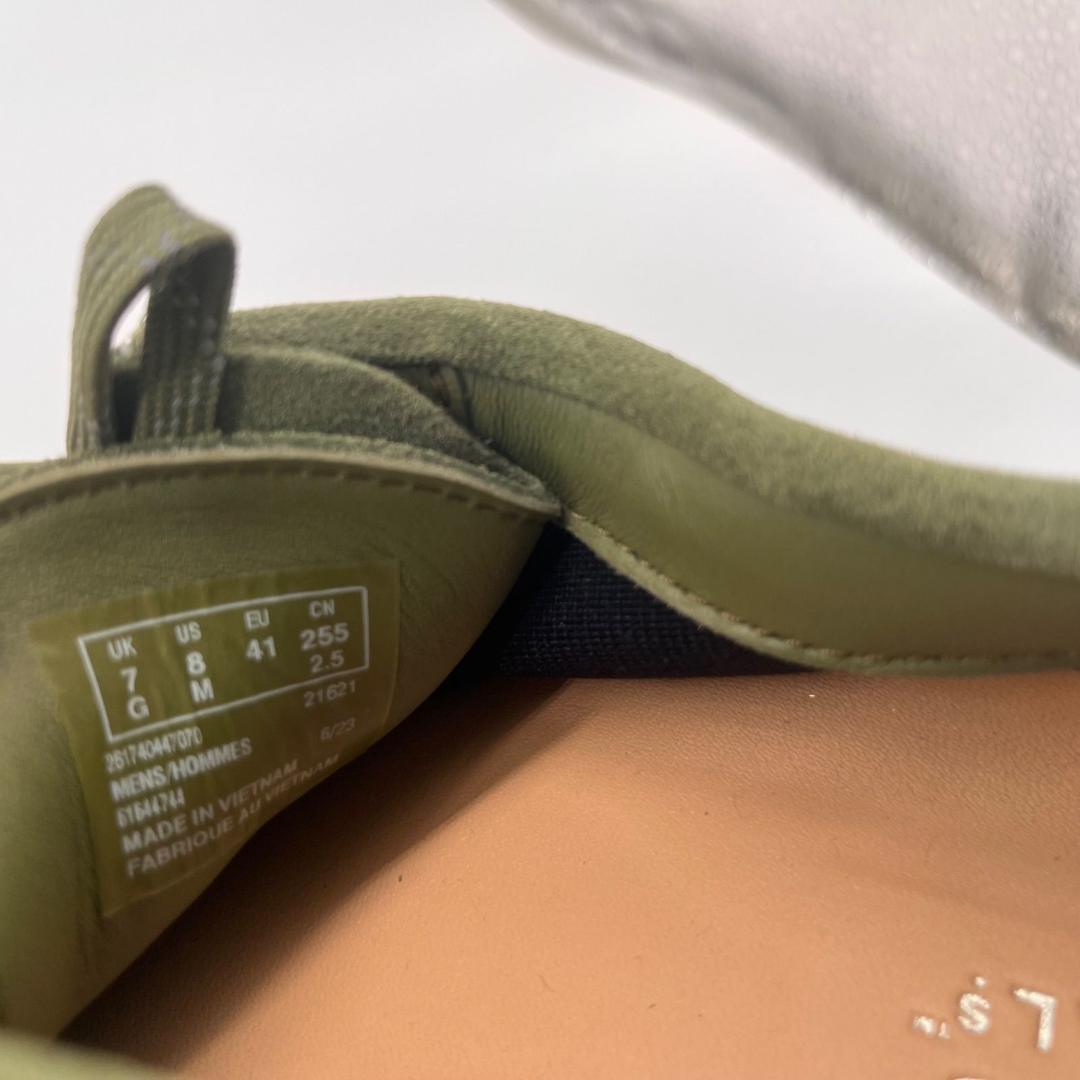 13455✨美品✨クラークス シューズ ワラビー ゴアテックス オリーブ
