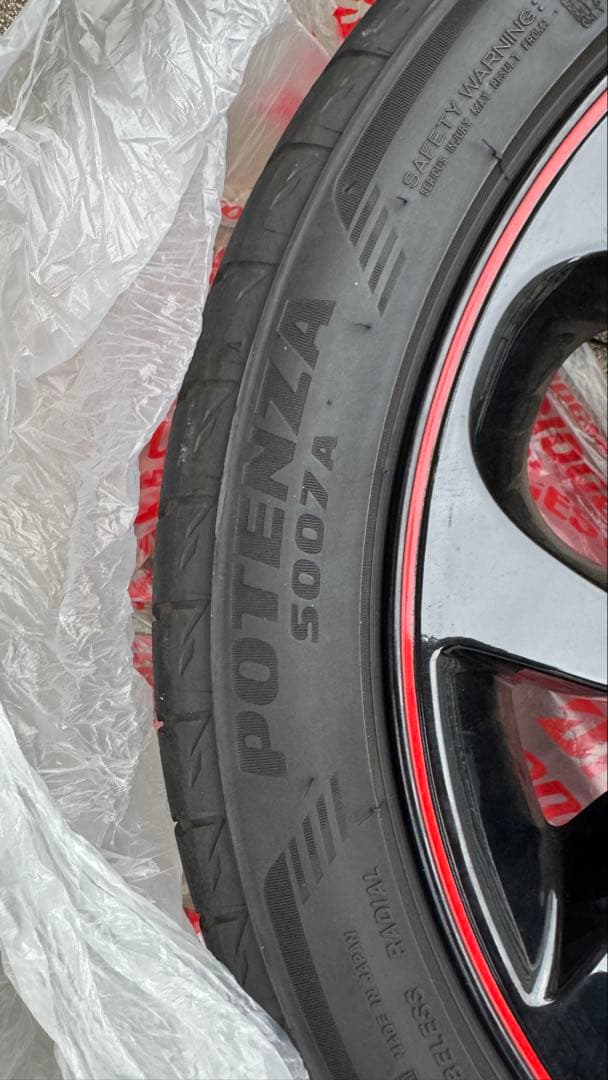 スバル純正(ENKEI)オプション 18インチ PCD114.3ｍｍ 4本セット