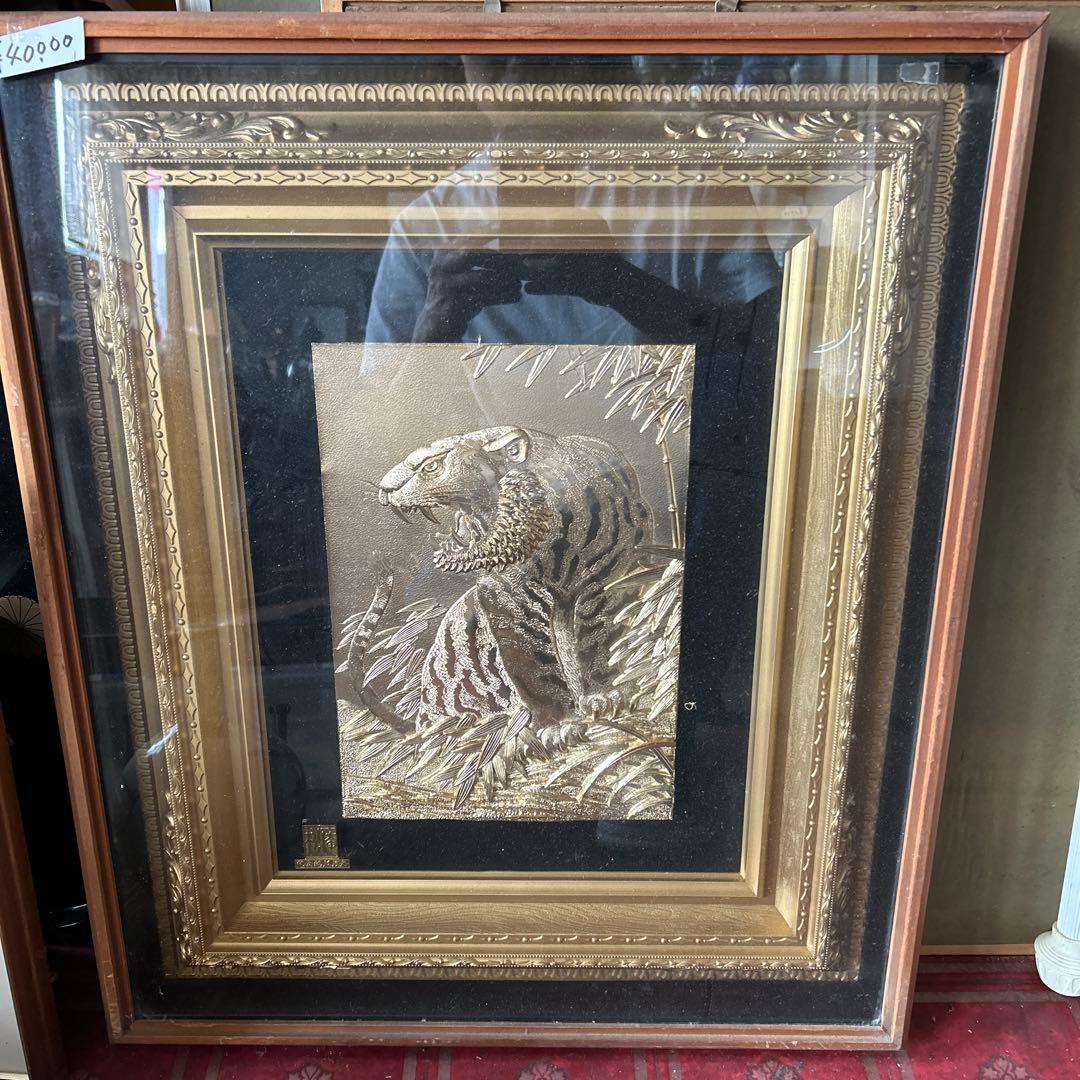 虎の浮世絵アート作品